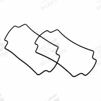 HAMMOND Replacement Gasket: For Replacing Worn or Damaged Gaskets on Electrical Enclosures, Silicone (MPN 1554FGASKET). Key specifications — Finish: Black Silicone; Brand: HAMMOND; Accessory Type: Replacement Gasket; Application: For Replacing Worn or Damaged Gaskets on Electrical Enclosures; Features: Replaceable Gasket is One Piece Made from High Temperature, U.L. Listed Silicone; Material: Silicone.