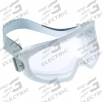 BOLLE SAFETY Safety Goggles: Clear Lens Color, Anti-Fog/Platinum/Scratch-Resistant, Indirect (MPN SUPBLCLAVE). Key specifications — Band Material: Isoprene; Brand: BOLLE SAFETY; Lens Color: Clear.