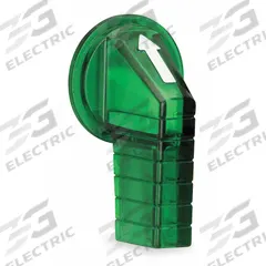 SCHNEIDER ELECTRIC Selector Switch Knob: 30 mm Compatible Switch Size, Extended Lever, Green (MPN 9001G24). Key specifications — Compatible Product Type: Selector Switches; Compatible with Series: 9001SK; Brand: SCHNEIDER; Manufacturer Part Number: 9001G24; Compatible Switch Size: 30 mm.