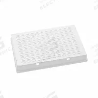 MTC BIO PCR Well Plate: Non-Sterile, 96 Wells, 0.1 mL, 5.5 mm Dia, RNase/DNase Free, Round (MPN PC10FS-9-W). Key specifications — Brand: MTC BIO; Body Color: White; RNase/DNase Free: Yes; Well Shape: Round; Material: Polypropylene.