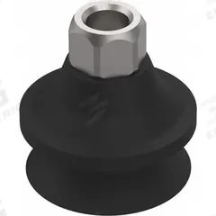 DE-STA-CO Vacuum Pad Assembly: G1/8 in, 29.97 mm Pad Dia, NBR, Black, 7.62 mm Pad Ht, 50A, VC-B (MPN VC-B20N-18F). Key specifications — attr1019194: VC-B20N-18F; attr1019196: DE-STA-CO; attr1019197: 50A.