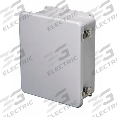 WIEGMANN Enclosure: Fiberglass, 10 in x 8 in x 6 in, NEMA 1/12/3R/4X, Solid Cover - Nonmetallic Enclosures