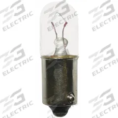 APPROVED VENDOR Incandescent Bulb: Incandescent, Miniature Bayonet (BA9s), (T) Tubular, T3-1/4 (MPN 6VMB-1). Key specifications — Light Color: White; Trade Number: 6VMB-1; Voltage: 6V AC; Brand: APPROVED VENDOR; Bulb Shape: T3-1/4.