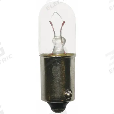 APPROVED VENDOR Incandescent Bulb: Incandescent, Miniature Bayonet (BA9s), (T) Tubular - BA9s Single-Contact Miniature Bayonet Base Lamps