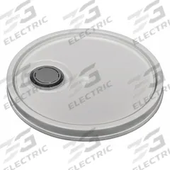 APPROVED VENDOR Pail Lid: Spout, 12 1/4 in Overall Dia, White, Plastic, FDA Compliant, 1H2/Y1.5/30 (MPN ROP2100CVR-WF-WG). Key specifications — attr1265148: 1H2/Y1.5/30; attr1188872: APPROVED VENDOR; attr1265149: Not Rated; attr1188855: 49EN48; attr1188854: Plastic; attr1188856: ROP2135-WP.