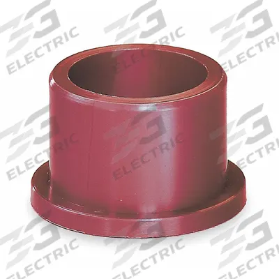 IGUS Flanged Sleeve Bearing: Polymer, 3/8 in Bore, 1/2 in OD, 3/4 in Overall Lg - Low-Friction Plastic Flanged Sleeve Bearings
