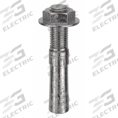 MKT FASTENING Wedge Anchor: 6 in Overall Lg, 1 in Dia, 1"-8 Thread Size, 2 1/4 in Thread Lg - 316 Stainless Steel Wedge Anchors