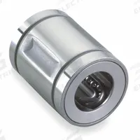 THOMSON Linear Ball Bearing: 4 in Inside Dia, 5,000 lbf Dynamic Load Capacity, No Wipers (MPN A6496128). Key specifications — Material: Steel; Included Wiper Seals: No Wipers.