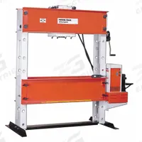 POWER TEAM H Frame Press 100T: Electric, H-Frame, 100 ton, 460V AC (MPN SPE10013DS). Key specifications — attr1088191: 460 V; attr1088151: POWER TEAM.
