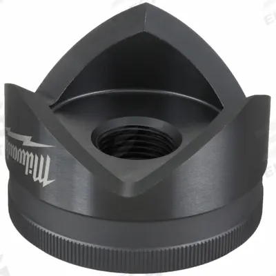 MILWAUKEE Knockout Punch: 12 ga Sheet Metal Capacity (Steel), 1 1/4 in Nominal Size - Milwaukee Knockout Punches & Dies