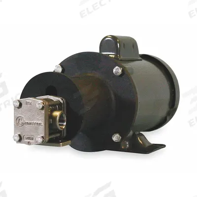 OBERDORFER Rotary Gear Pump: 1/3 hp Horsepower, 115/230V AC, 316 Stainless Steel Body - Direct-Drive Rotary Gear Pumps