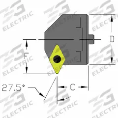 ULTRA-DEX USA Indexable Cutting Head Unit: SH16 SDNCR2 (MPN 912-000-208). Key specifications — attr257335: SH16 SDNCR2.