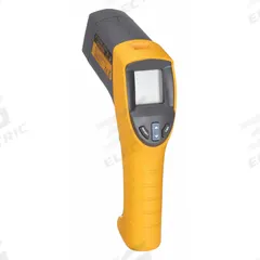 FLUKE Infrared Thermometer: FLUKE-561, Difference/Max Temp/Min Temp, Adj @ 0.30 to 0.95, -40°. Key specifications — Features: Contact and Non-Contact IR Thermometer for Measuring up Close or at a Distance, without a Ladder; Testing Functions: Difference; Standards: Class II Laser; Resolution °F: 0.1°F; Manufacturer Part Number: FLUKE-561; Mounting Style - NEW: Tripod; Intrinsic Safety - NEW: Not Specified Intrinsically Safe; Includes Work Light - NEW: Work Light Included.