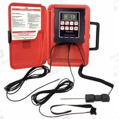 COOPER ATKINS Thermometer: -40°F to 300°F, ±0.3°F or ±0.5% of Reading Whichever is Greater Accuracy (MPN SH66A-E-032G). Key specifications — Brand: COOPER ATKINS; Accuracy: ±0.3°F or ±0.5% of Reading Whichever is Greater; Testing Functions: Min/Max Temperature.