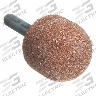 NORTON Vitrified Mounted Point: 1 in Dia, Aluminum Oxide, 60 Grit - General Purpose Mounted Points for Carbon Steel
