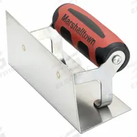 MARSHALLTOWN Corner Trowel: Stainless Steel, 6 in Blade Lg, 2 1/2 in Blade Wd, DuraSoft (MPN 65SSD). Key specifications — attr1018582: Inside Corner; attr1004985: Trowel; attr1004984: MARSHALLTOWN; attr1004993: DuraSoft.