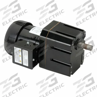 Dayton Gearmotor: Parallel, Single Output Shaft, PSC, TEFC, 12 RPM, 700 in-lb Max Torque - Parallel Shaft AC Gearmotors