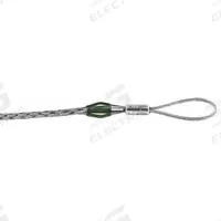 HUBBELL WIRING DEVICE-KELLEMS Pulling Grip: 0.75 in to 0.99 in, 14,400 lb Breaking Strength (MPN 03302048). Key specifications — Cable Dia. Range: 0.75 in to 0.99 in; Material: Galvanized Steel; Color Code: Light Blue; Eye Style: Flexible; Brand: HUBBELL WIRING DEVICE-KELLEMS.