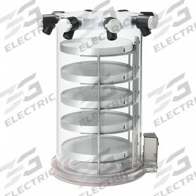 LABCONCO Heated Product Shelf Chamber: 16 3/4 in x 13 1/2 in x 14 1/4 in - Freeze Dryer Accessories