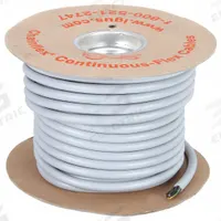 CHAINFLEX Control Cable: 18 AWG, 12 Conductors, 25 ft, PUR Jacket, 1,000 V (MPN CF77-UL-07-12-25). Key specifications — Conductor Material: Copper; Conductor Configuration: Single; Minimum Bend Radius Factor - Fixed: 4 x OD; Minimum Bend Radius Factor - Flexible: 5 x OD; Includes Ground: Yes; Minimum Bend Radius Factor - E-Chain: 6.8 x OD; Resistance Properties: Flame Retardant; Standards: CE.