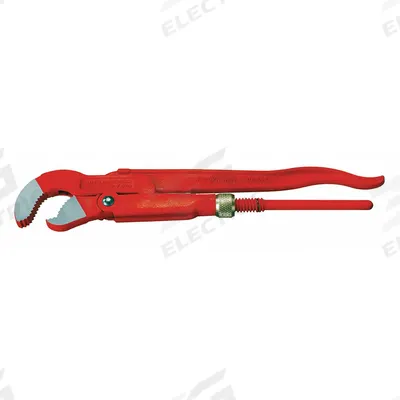 ROTHENBERGER Corner Pipe Wrench: Steel, 2 in Jaw Capacity, Serrated, 21 in Overall Lg - Swedish Pipe Wrenches