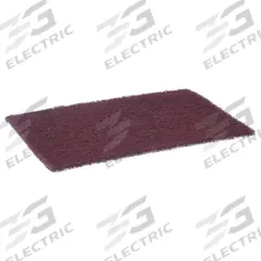 NORTON Sanding Hand Pad: 6 in x 9 in, Aluminum Oxide, Very Fine, Maroon, Bear-Tex 777 (MPN 66261077700). Key specifications — Series: Bear-Tex 777; Brand: NORTON.