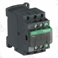 SCHNEIDER IEC Magnetic Contactor: Non-Reversing, 3 Poles, 3NO Contacts, 12 A, 24V AC/48V AC Coil (MPN LC1D12BNE). Key specifications — Brand: SCHNEIDER; Integrated Surge Suppression: No; Nominal Coil Voltage @ 60Hz: 48V AC.