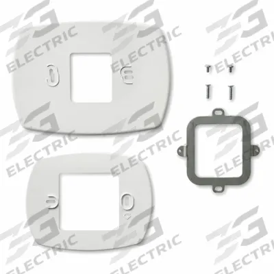 HONEYWELL HOME Cover Plate: FocusPRO TH5110 Series, 4YE42/4YE43, Horizontal / Rectangle - Wall Cover Plates
