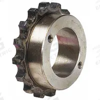 POWER DRIVE Chain Coupling Sprocket: 60, Steel, For Round Shaft Type, 13.48 hp, 3 7/8 in Hub Dia (MPN C6020XB). Key specifications — Bore Type: Split Taper Bushing; Bushing Bore Range: 1/2 in to 2-7/16 in; Chain Number: 60; For Bushing Size: B; Hub Material: Steel; Brand: POWER DRIVE.