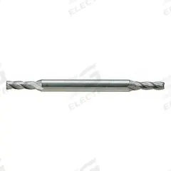 YG-1 Square End Mill: High Speed Steel, TiCN Coated, Double End, 4 Flute, 1/8" Mill Dia, 3/8" LOC (MPN 53014HC)