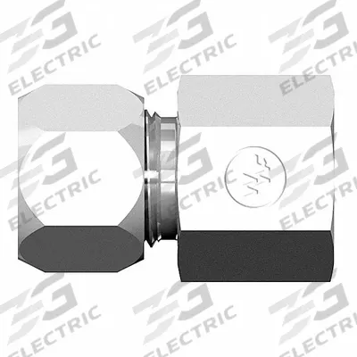 WEATHERHEAD Compression Fitting Adapter: 3/8 in OD x 1/4 in Pipe Size - Flareless Bite-Type Steel Compression Fittings