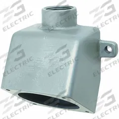 HUBBELL Back Box: 60 A, 1 in, Dead End Hub, 15° (MPN VRE36). Key specifications — Brand: HUBBELL; Material: Aluminum.