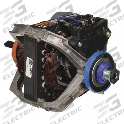 WHIRLPOOL Motor And Pulley: W10410997 - Whirlpool Washing Machine & Dryer Parts