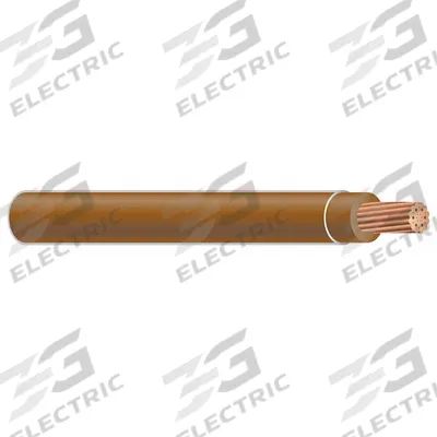 SOUTHWIRE Building Wire: Copper, 14 AWG, 1 Conductors, Stranded, Brown, 500 ft Lg - Copper XHHW/XHHW-2 Building Wires
