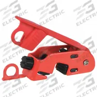 MASTER LOCK Circuit Breaker Lockout: Clamp-On, For 120/240V AC Volt (MPN 493B). Key specifications — For Voltage: 120/240V AC; For Use With: Standard Single Toggles; Brand: MASTER LOCK; Includes Cable Tie Slot_Final: No.