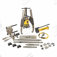 ENERPAC Hydraulic Puller Set: 50 ton Cylinder Nominal Capacity, 3 in Stroke Lg (MPN MPS64H). Key specifications — attr98874: ENERPAC; attr96739: High Pressure Hydraulic Hose; attr1177737: Hand Pump.