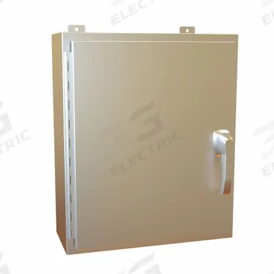 HAMMOND Electrical Enclosure: Stainless Steel, 24 in x 20 in x 8 in, NEMA 12/13/3R/4/4X - Stainless Steel Enclosures