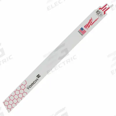 MILWAUKEE Reciprocating Saw Blade: 10 Teeth per Inch, 12 in Blade Lg, 0.05 in Blade Thick - General Purpose Blades