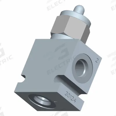BUCHER HYDRAULICS Cartridge Valve: Aluminum, Screw-In, Two Positions, Screwdriver Adjustment - Manual Cartridge Valves