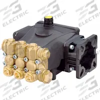 DAYTON Pressure Plunger Pump: Direct-Mount, 2.5 gpm Max. Flow Rate, 3,400 RPM Max. Motor Speed, BSP (MPN 4WXV9). Key specifications — Seal Material: Buna-N; Brand: DAYTON; Crankcase Material: Die Cast Aluminum; Crankshaft Material: Hardened Steel; Discharge Connection Type: BSP; Drive Type: Direct-Mount; Intake Connection Type: BSP; Lubrication: Oil Bath.