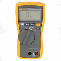 FLUKE Digital Multimeter: TRMS, CAT III 600V/CAT IV 300V, 600 V Max AC Volt Measurement (MPN FLUKE-113). Key specifications — Instrument Counts: 6,000; Brand: FLUKE; Calibration Certificate Included: Not Included.