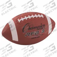 CHAMPION SPORTS Football: Brown, Rubber, Junior Size Football, Junior Size Football (MPN rfb3). Key specifications — attr993181: CHAMPION SPORTS; attr1031592: Brown; attr990028: Football; attr990025: Rubber; attr1031781: Junior Size Football.