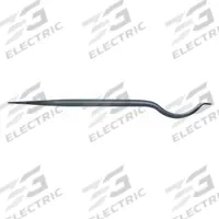 KEN-TOOL Mount and Demount Bar: European Style Tools, Steel, 21 in Overall Lg, 7/8 in Stock Size (MPN 39806-T43C). Key specifications — Material: Steel; Compatible Tire Type: Motorcycle Tires; Product Type: European Style Tools; Brand: KEN-TOOL.
