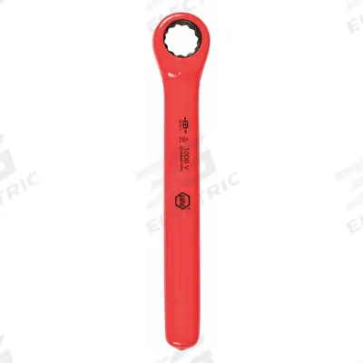 WIHA Box End Wrench: Alloy Steel, Chrome, 5/8 in Head Size, 7 in Overall Lg - SAE, Single End, 12-Point, Ratcheting Box End Wrenches