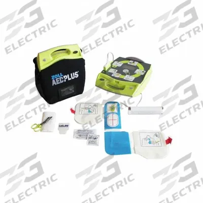 ZOLL AED and Cabinet: AED Plus, Wall Cabinet, Semi-Auto Mode, Zoll (MPN 8000-004000-01 - Zoll AEDs