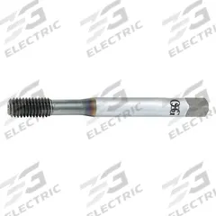 OSG Thread Forming Tap: M2x0.4 Metric, Bottoming Chamfer, TiCN Coated Cobalt (MPN 1410100406)
