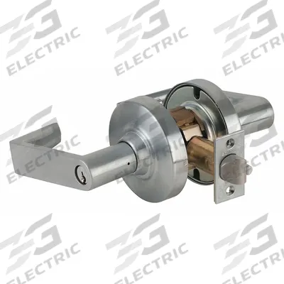 SCHLAGE Door Lockset: Classroom Security Lever Locksets, Chrome