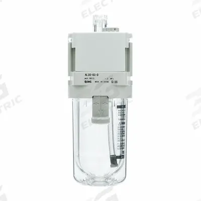 SMC Lubricator: 3/4 in NPT, 1 MPa Max Op Pressure, 60°C Max Op Temp, Metal Bowl - SMC FRL Air Lubricators
