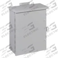 HOFFMAN Enclosure: Steel, 30 in x 24 in x 8 in, 3R, Solid Cover, Hinged, Galvanized (MPN A30R248HCR). Key specifications — Brand: HOFFMAN; Closure Method: Screws; Knockouts: Not Included.