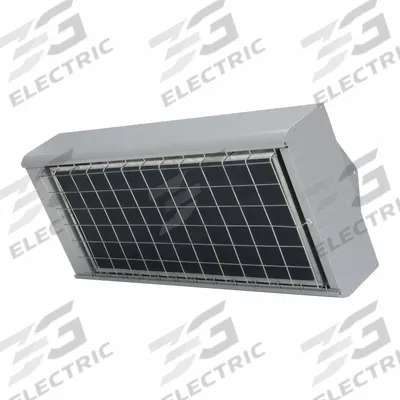 FOSTORIA Electric Infrared Heater: 6500 W Watt Output, 240V AC, 1 or 3 Phase, Hardwired - Indoor/Outdoor Suspended Infrared Radiant Electric Ceiling Heaters